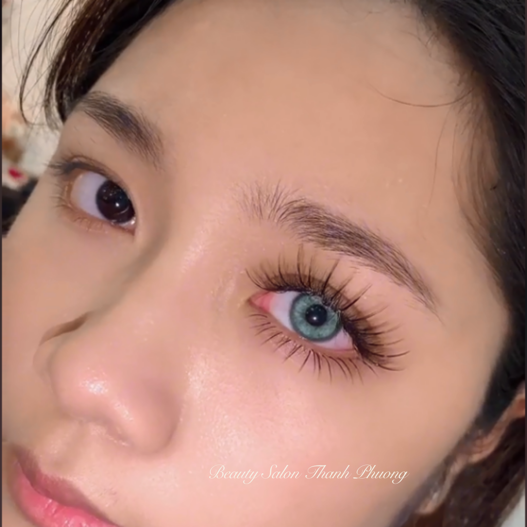 kiểu nối mi đẹp 