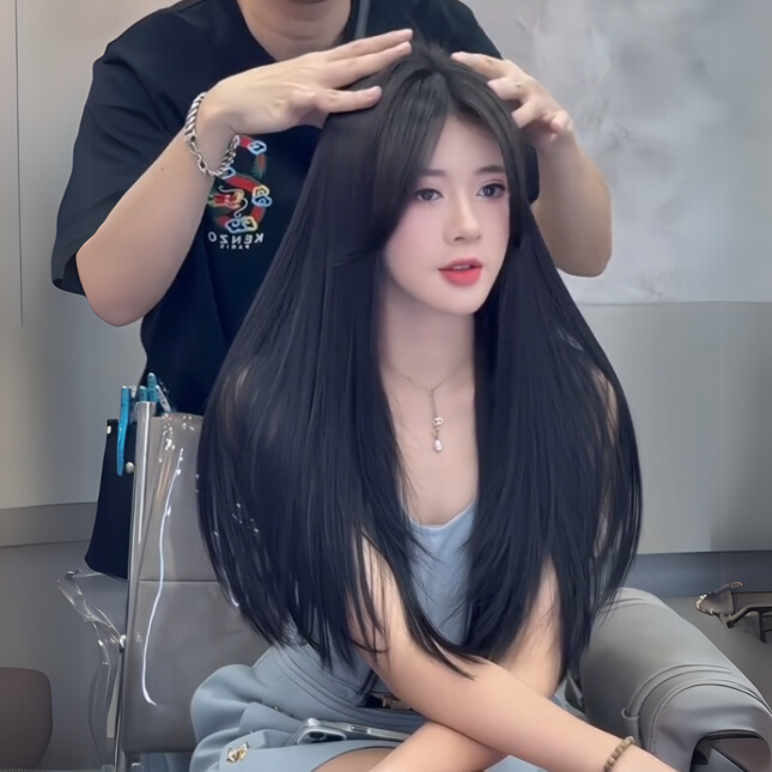 duỗi tóc