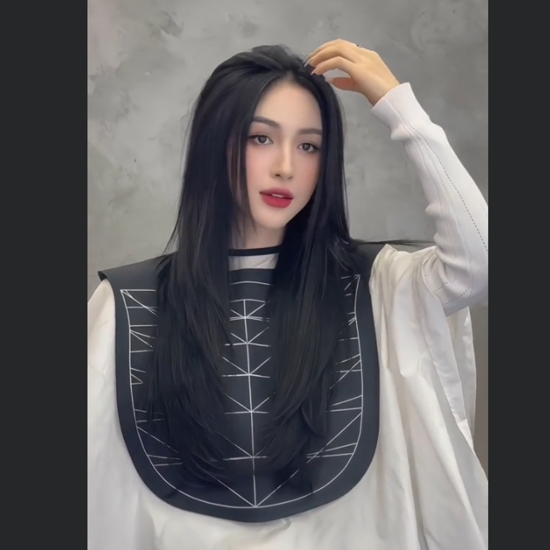 tóc duỗi tự nhiên 