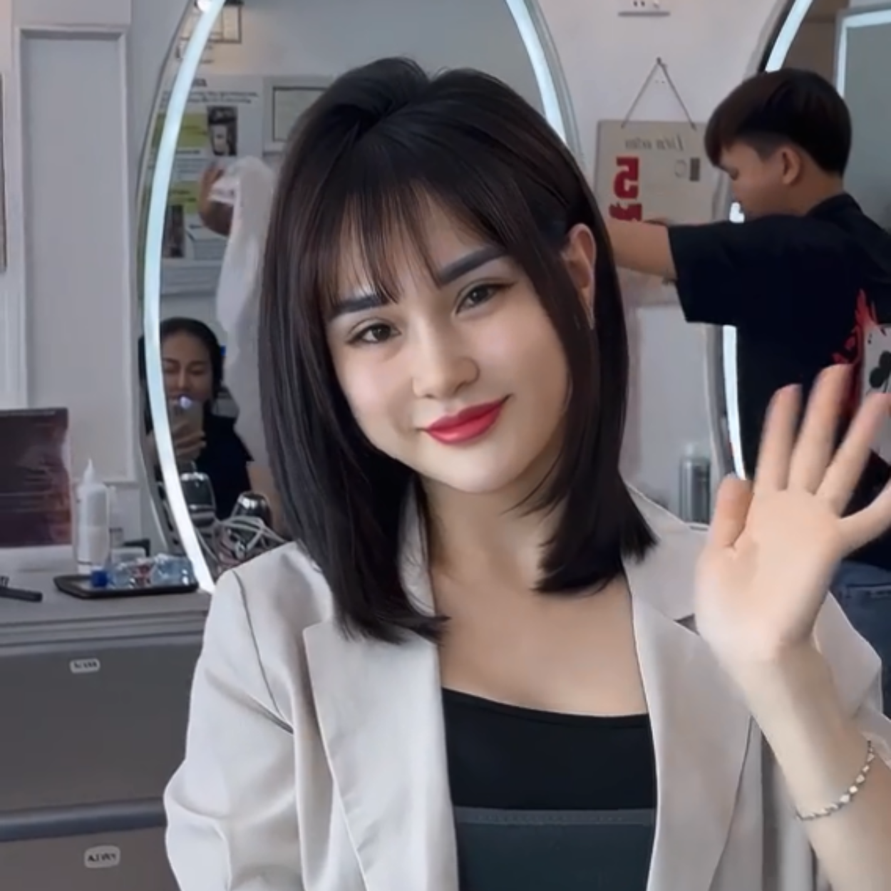 tóc duỗi layer 