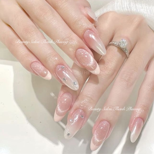 nail mắt mèo đẹp 