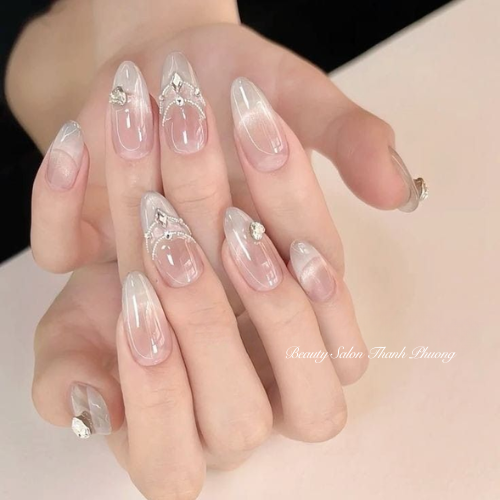 nail mắt mèo đẹp 