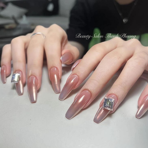 nail tráng gương 