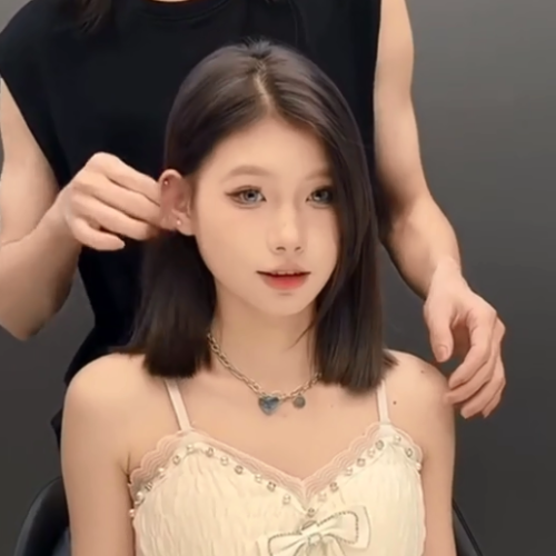 tóc duỗi ngắn 