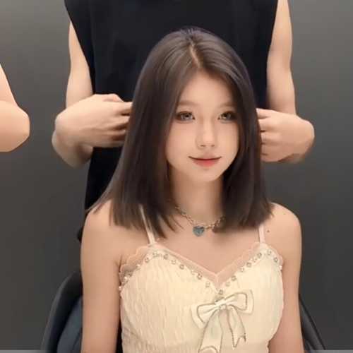 tóc duỗi ngắn 