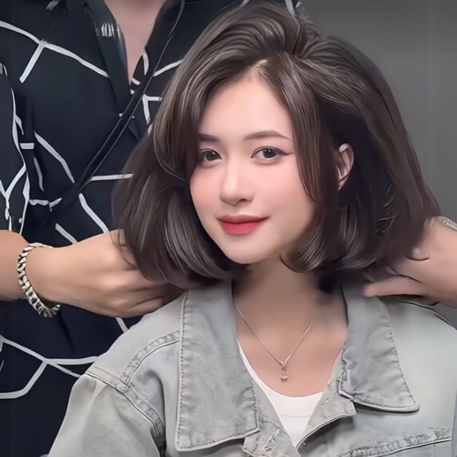 duỗi tóc 
