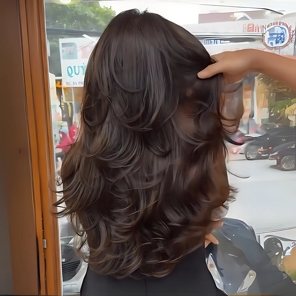 uốn tóc đẹp