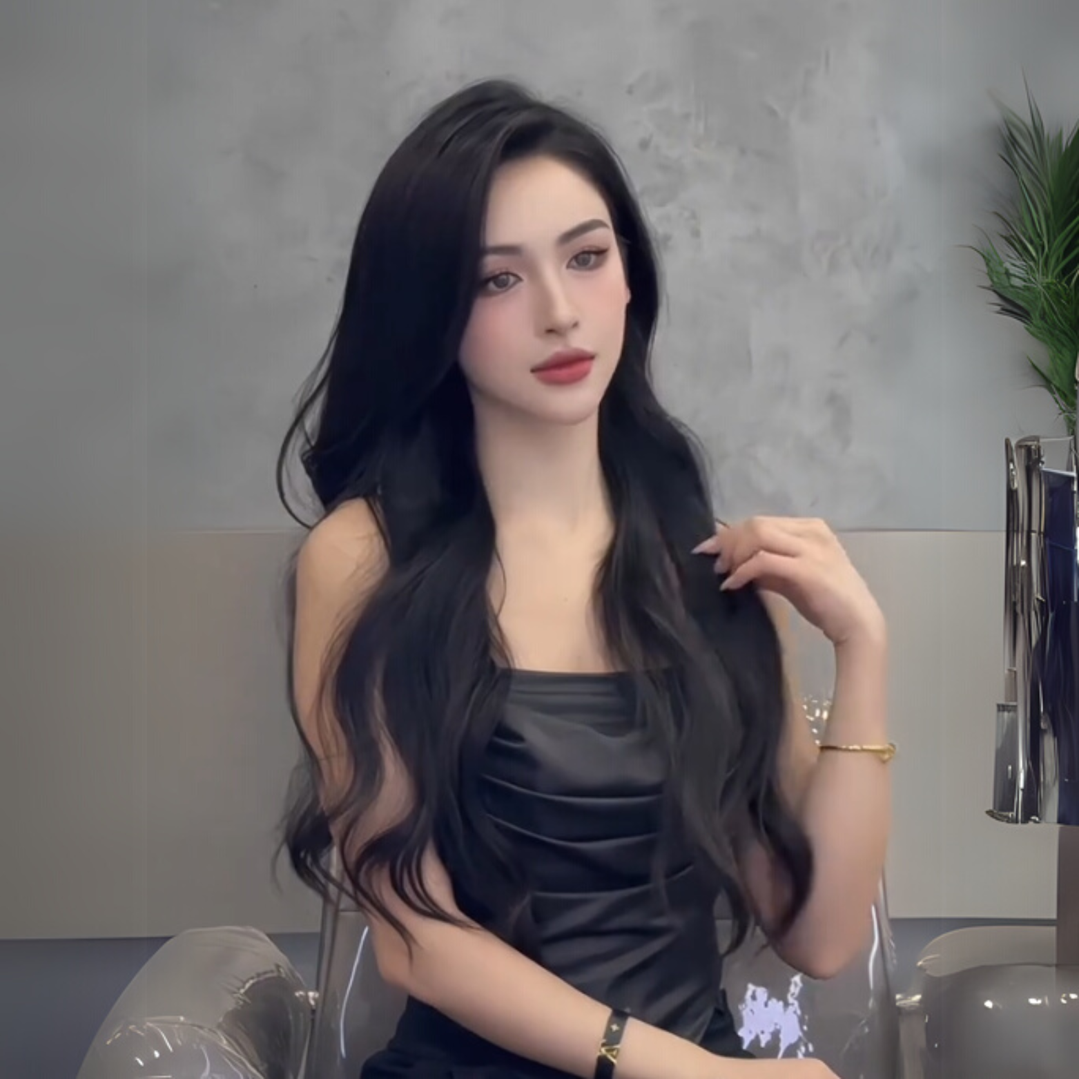 uốn tóc đẹp