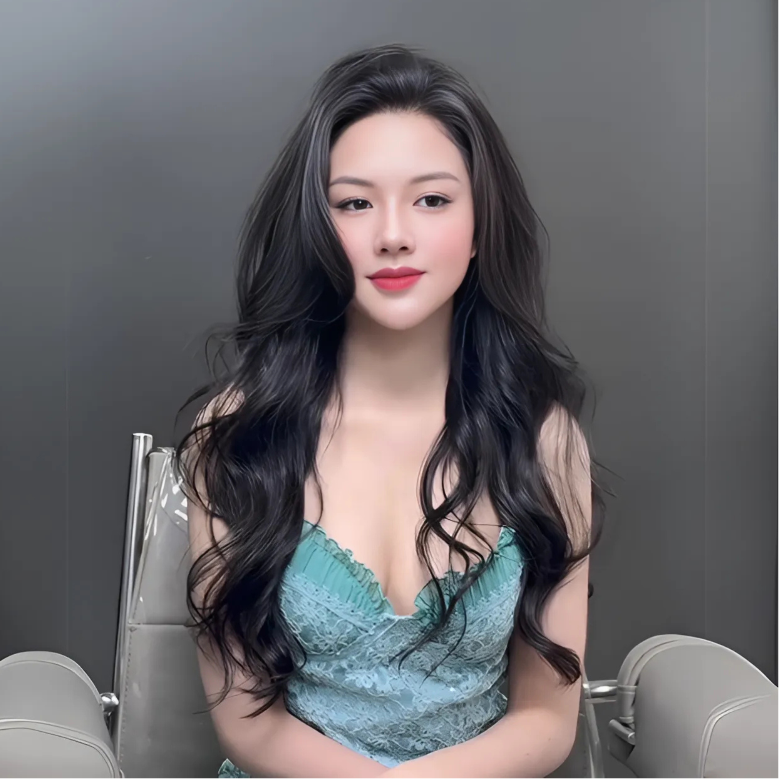 Uốn tóc đẹp 