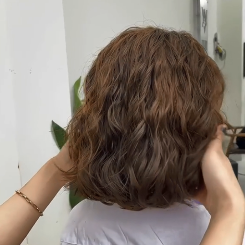 xoăn hippie ngắn 